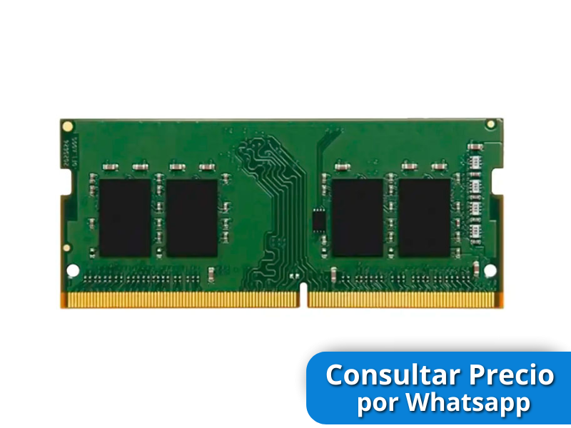 MEMORIA RAM KINGSTON DDR4 8GB 3200MHZ SODIMM/ KVR32S22S8/8WP